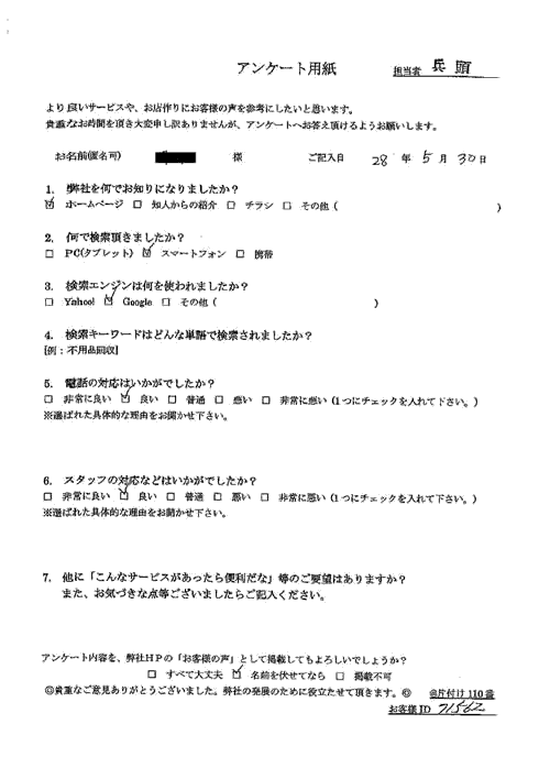 富山市・30代男性/匿名希望